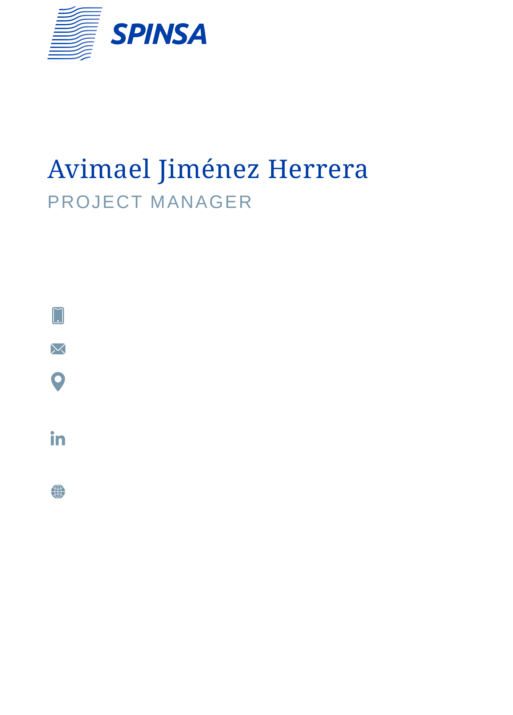 Tarjeta de presentación digital